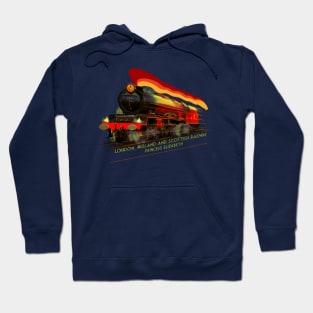 Gorgeous_Steam_Locomotive_Princess_Elizabeth_Train Hoodie